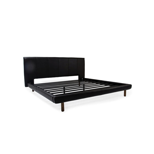 Cantor Leather Bed - Queen