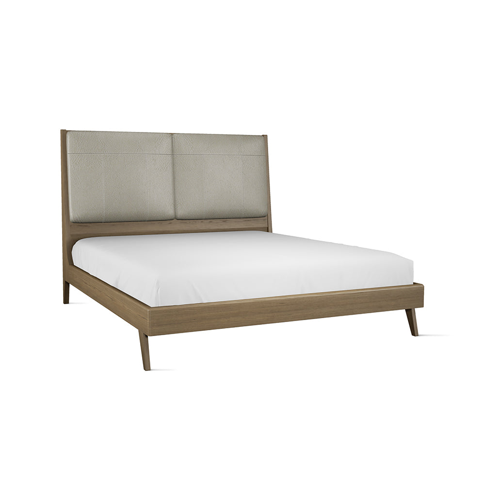 Napa Leather Bed - Queen