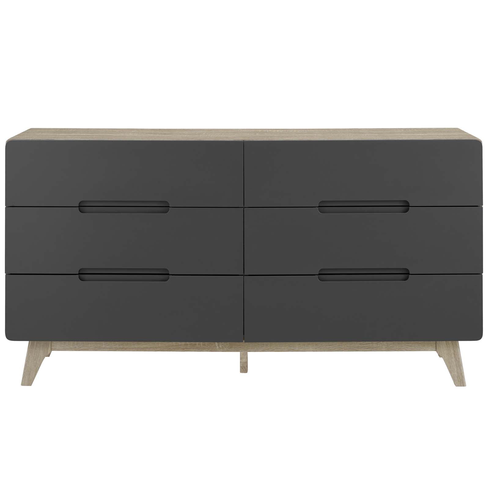 Origin Six-Drawer Wood Dresser