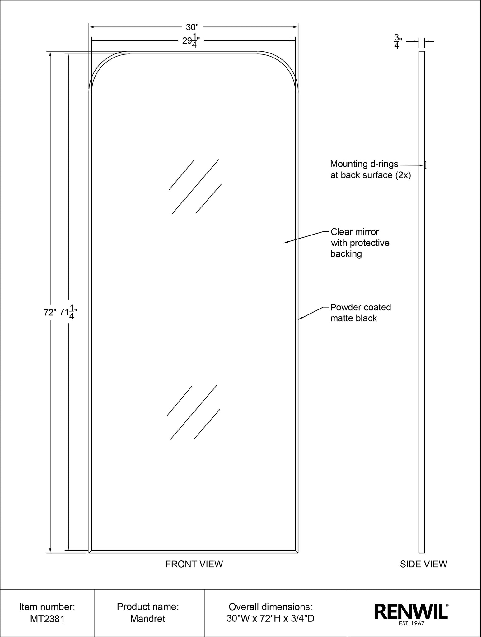 Mandret Mirror